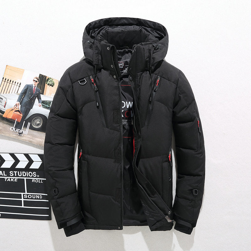 Chaqueta de invierno cortavientos, térmica y aislante para hombre, para los días fríos