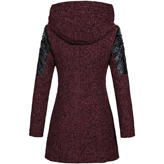Veste d’hiver moderne, douce et imperméable pour femme, idéale par temps froid