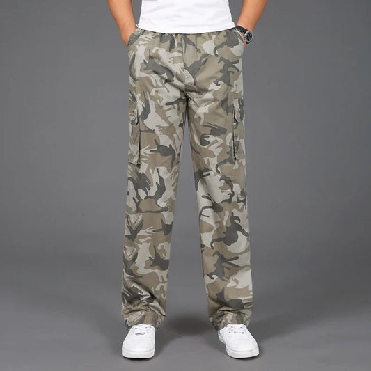 Men's Camo Cargo Pants for Outdoor Adventure-Omni Prime Goods