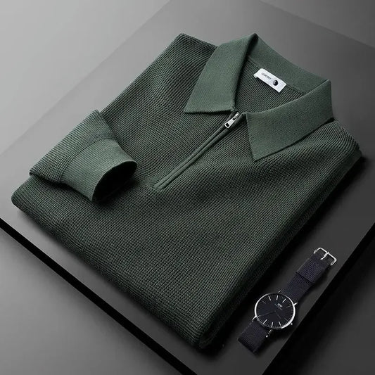 Men's Waffle Knit Casual Shirt-Omni Prime Goods
