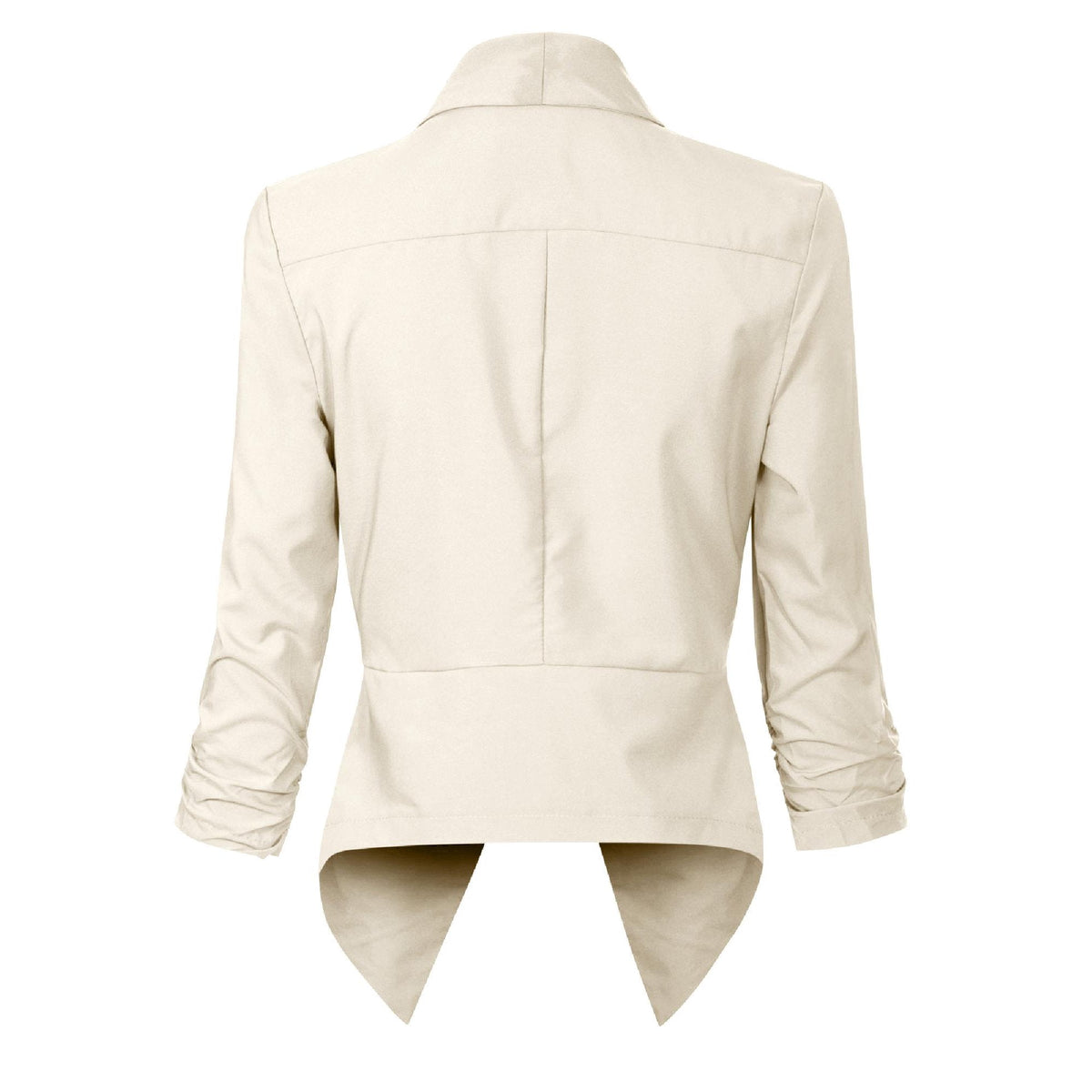 Women's Long Sleeve Open-Front Blazer-Omni Prime Goods