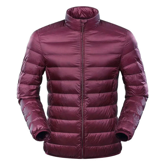 Piumino ultraleggero da uomo - Modello imbottito caldo per l'inverno
