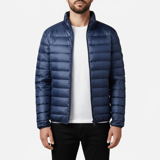 Leichte Steppjacke für Herren mit Daunenfüllung für wohlige Wärme