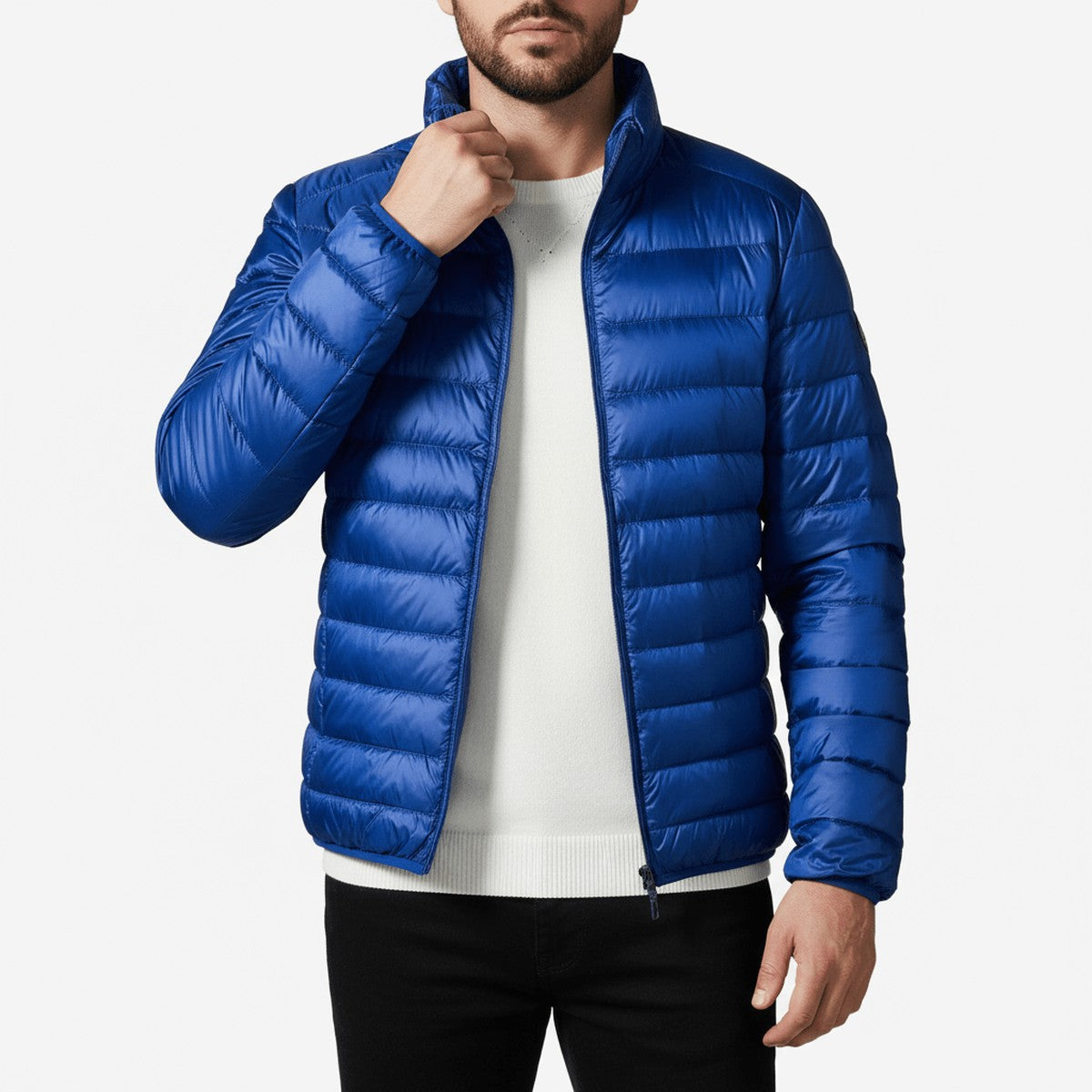 Leichte Steppjacke für Herren mit Daunenfüllung für wohlige Wärme