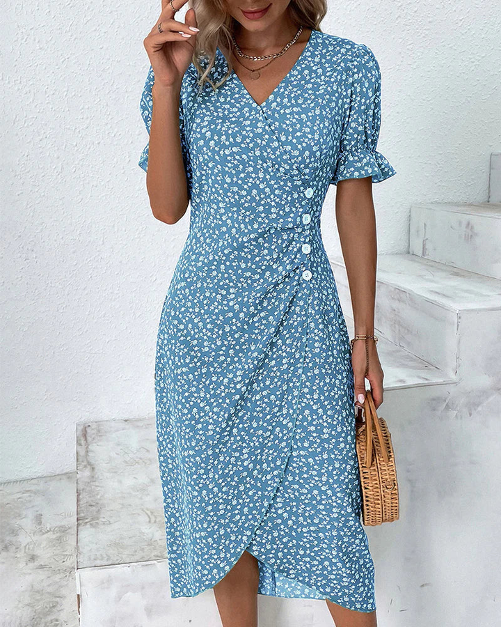 Vesper | Women's Wrap Midi Dress