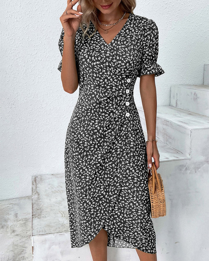 Vesper | Women's Wrap Midi Dress