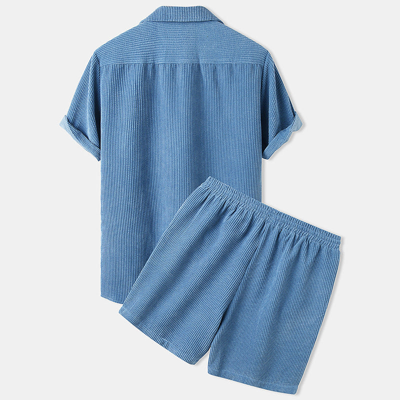 James | Men's Elegant Summer Corduroy Set