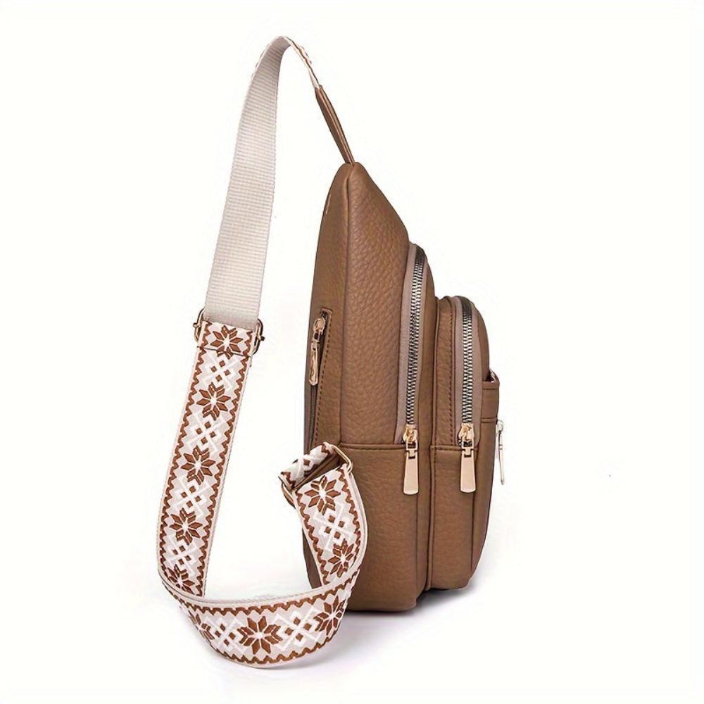 Margaret | Women's Vegan Leather Sling Crossbody Bag