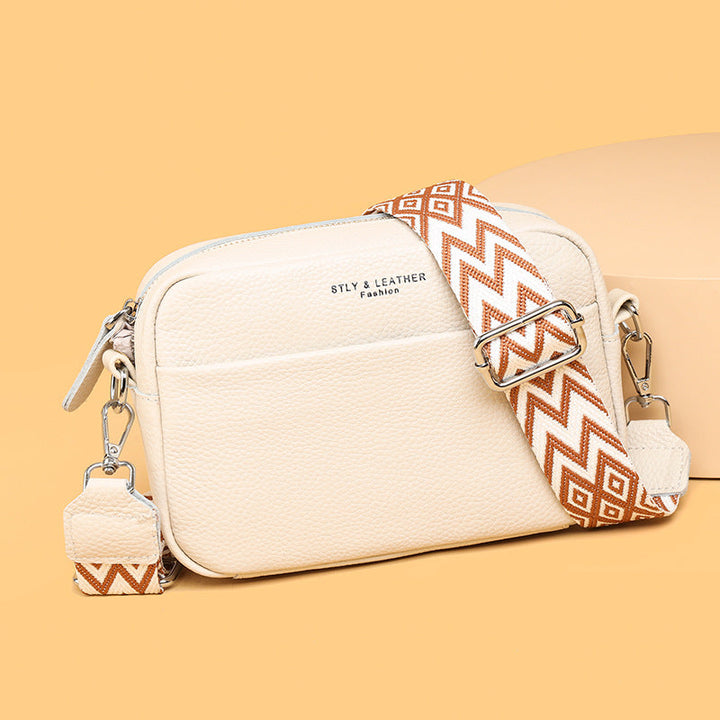 Stella | Women's Pebbled Leather Crossbody Bag
