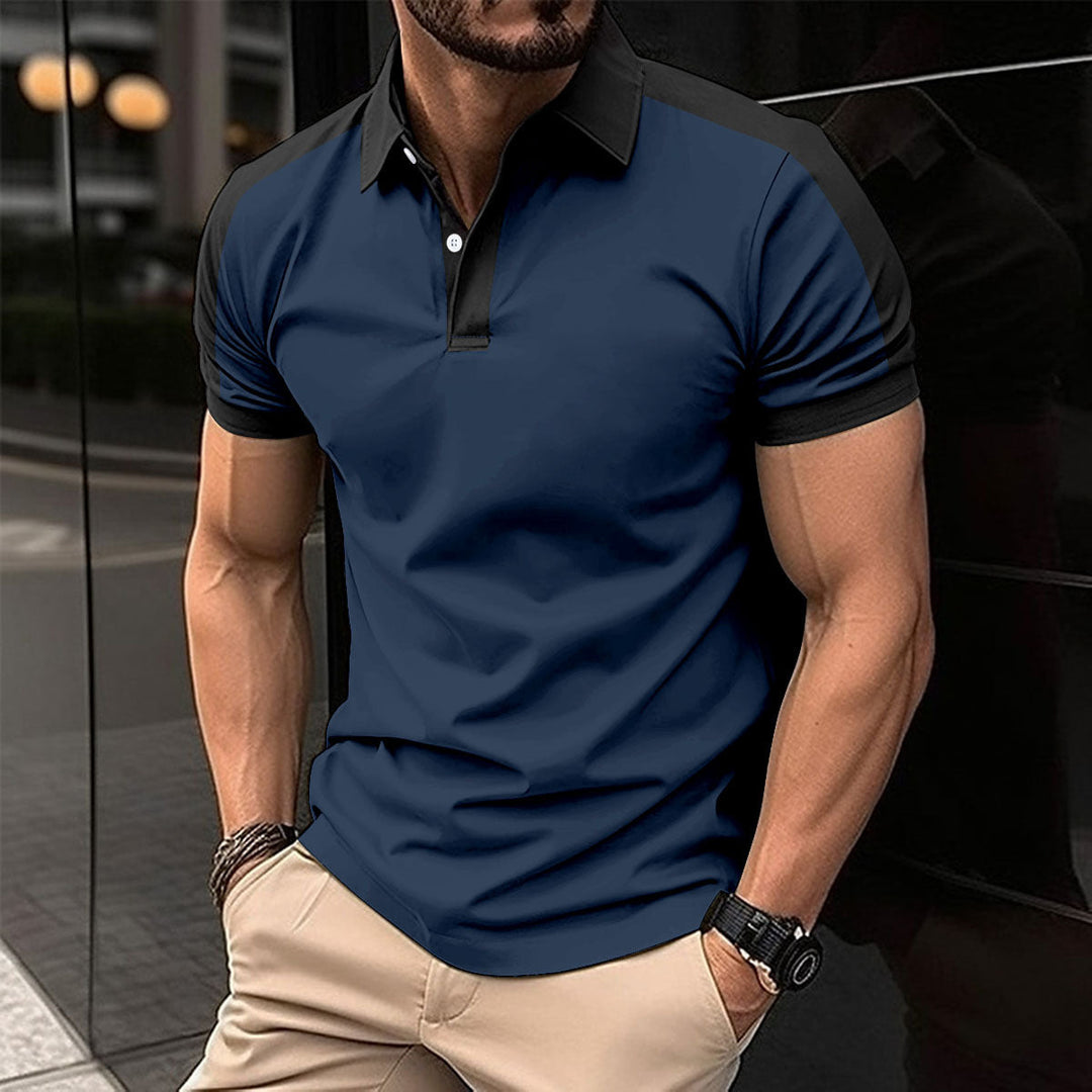 Ivan | Men's Short Sleeve Casual Polo Shirt for Summer