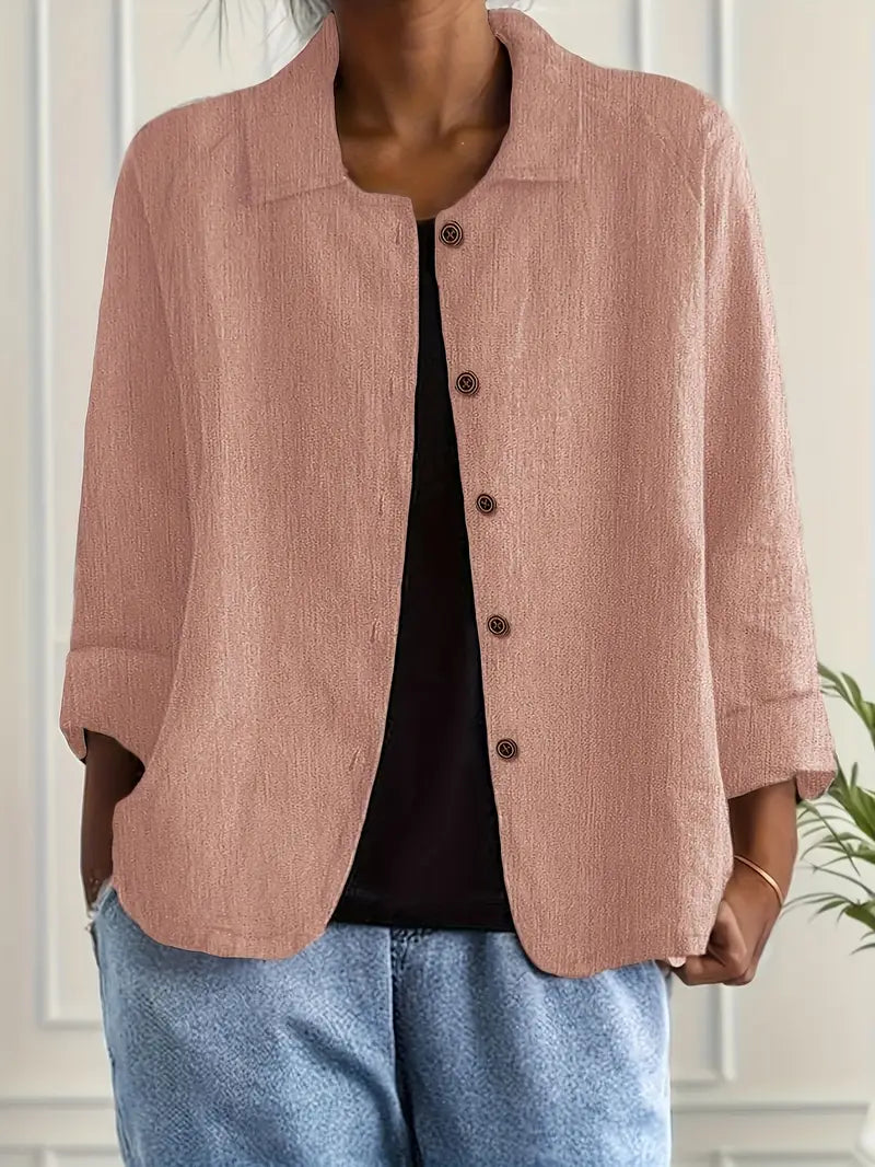 Women's Classic Lightweight Shirt Cardigan