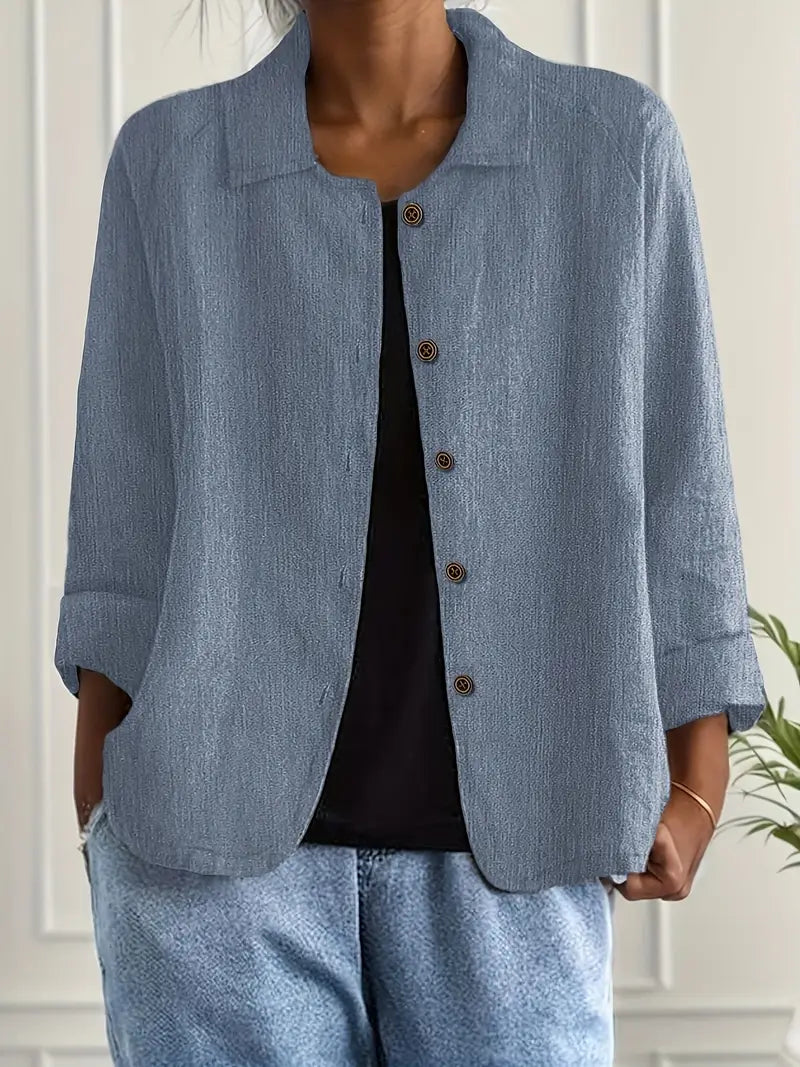 Women's Classic Lightweight Shirt Cardigan