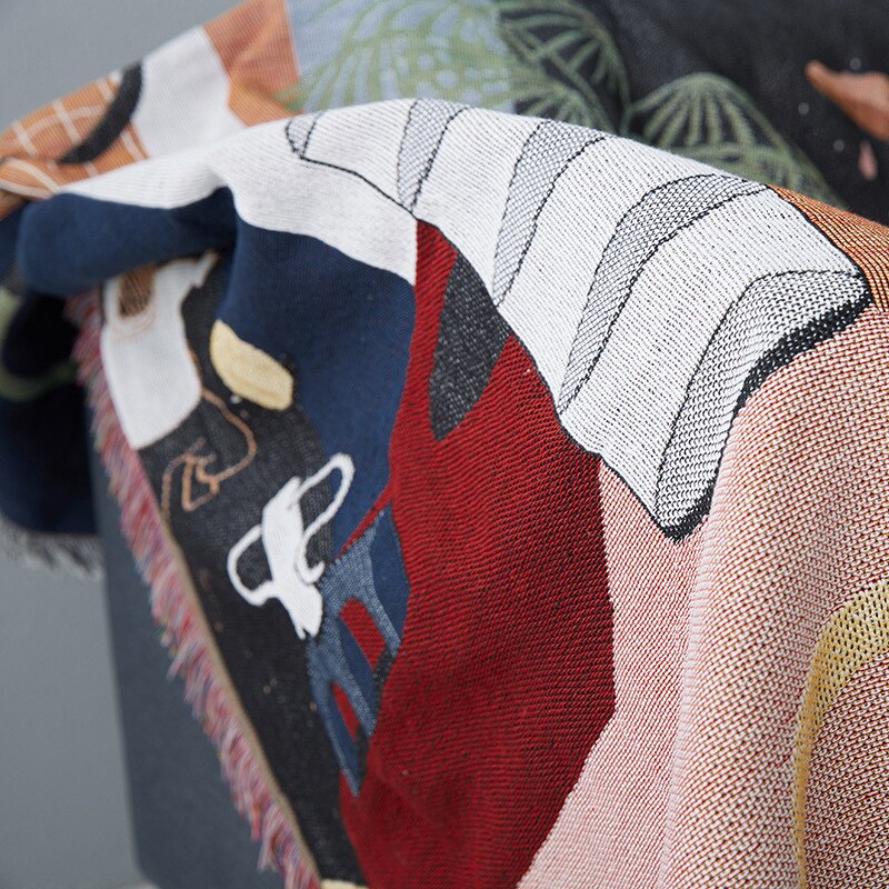 Cozy Serenity Throw Blanket for Ultimate Comfort-Omni Prime Goods