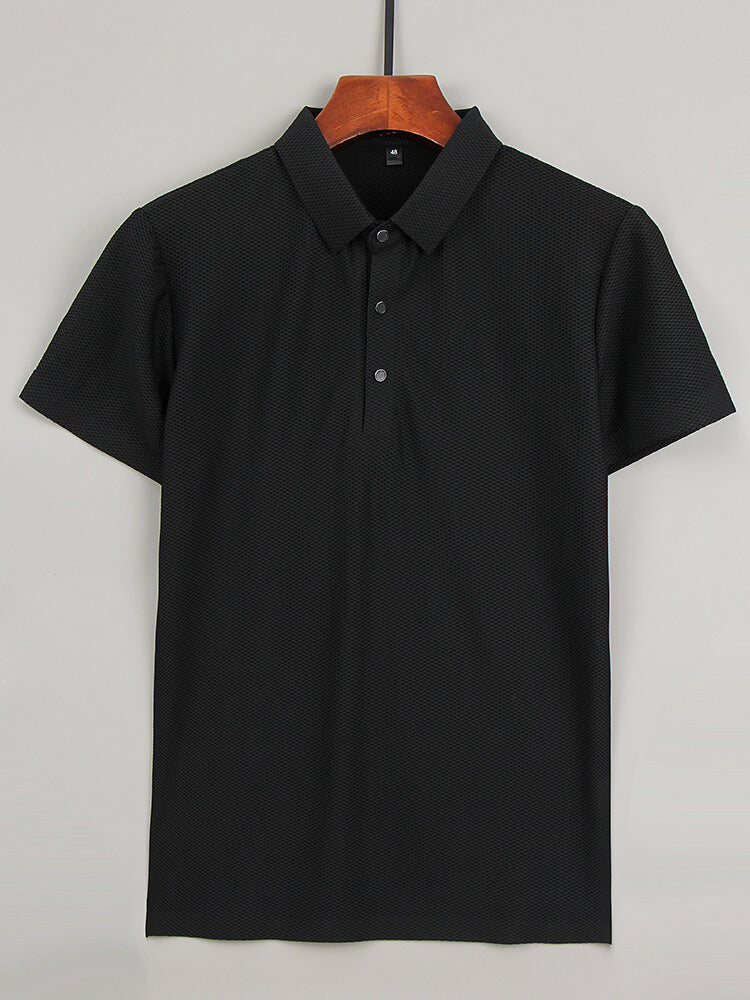 Axel | Men's Silk Polo Shirt