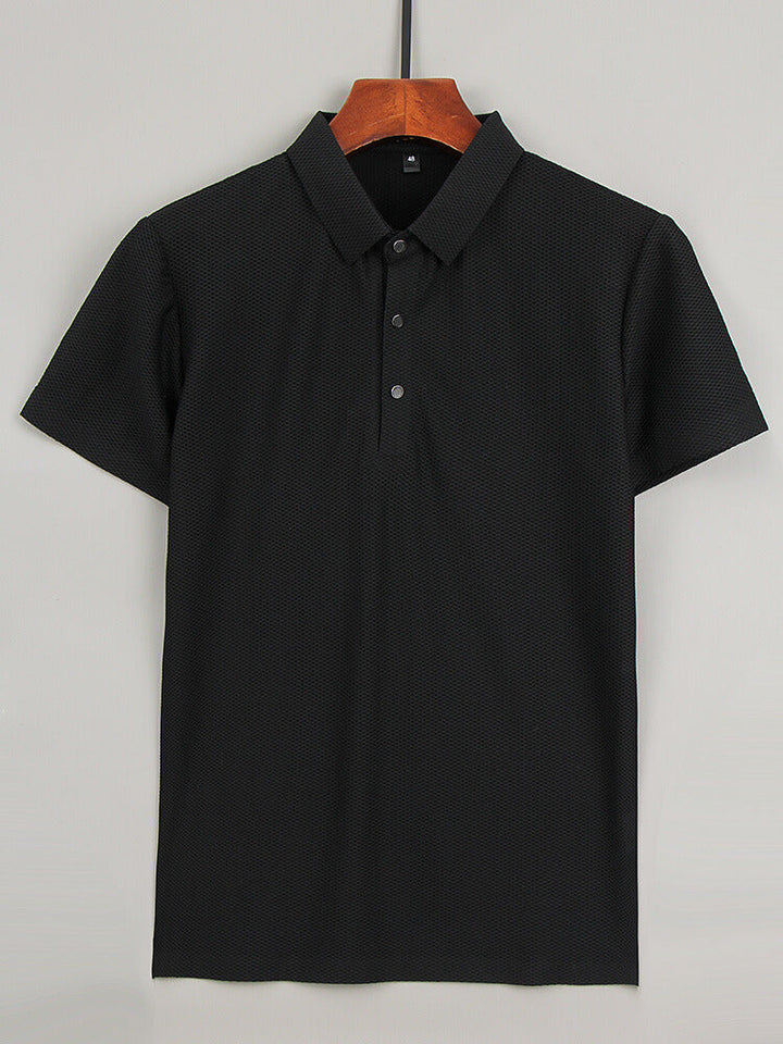 Axel | Men's Silk Polo Shirt