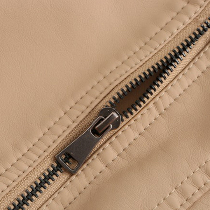 Women's Stylish Timeless Leather Jacket