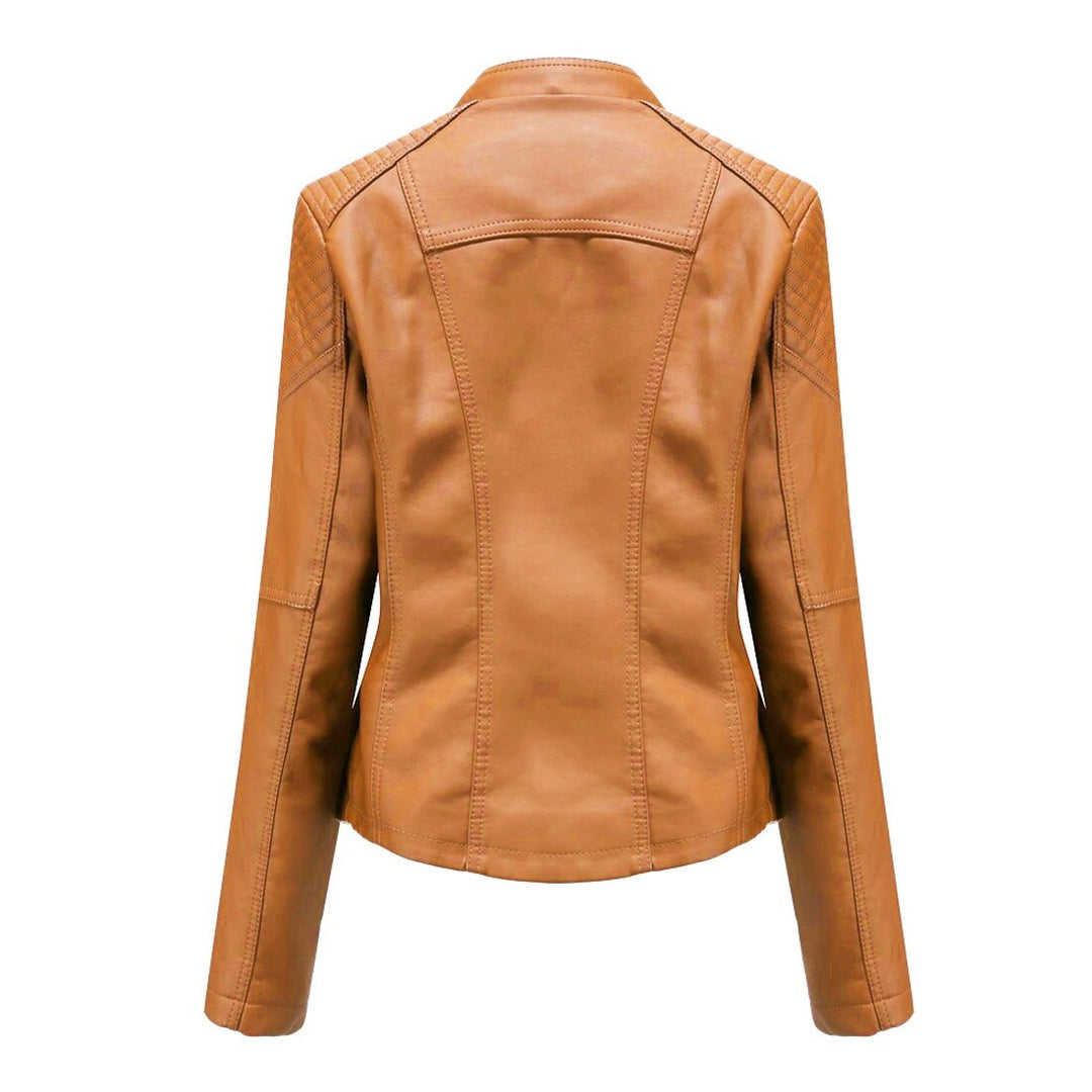 Women's Stylish Timeless Leather Jacket
