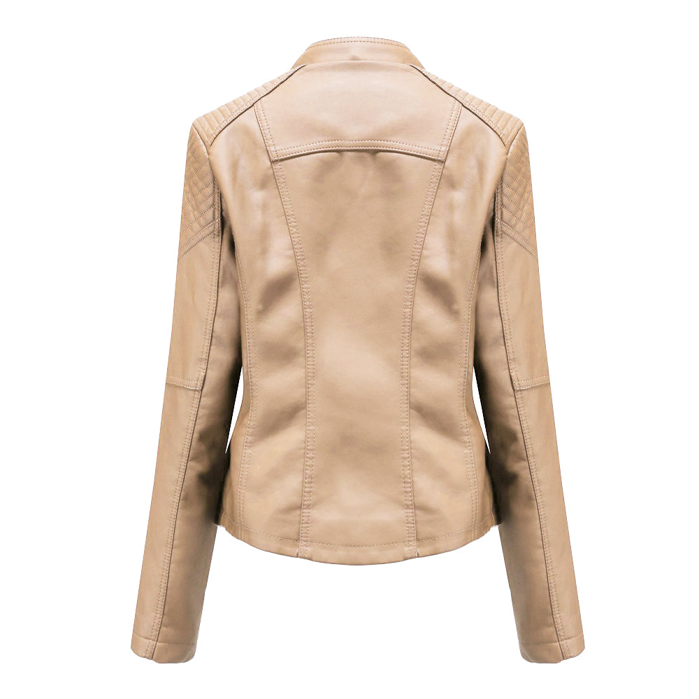 Women's Stylish Timeless Leather Jacket