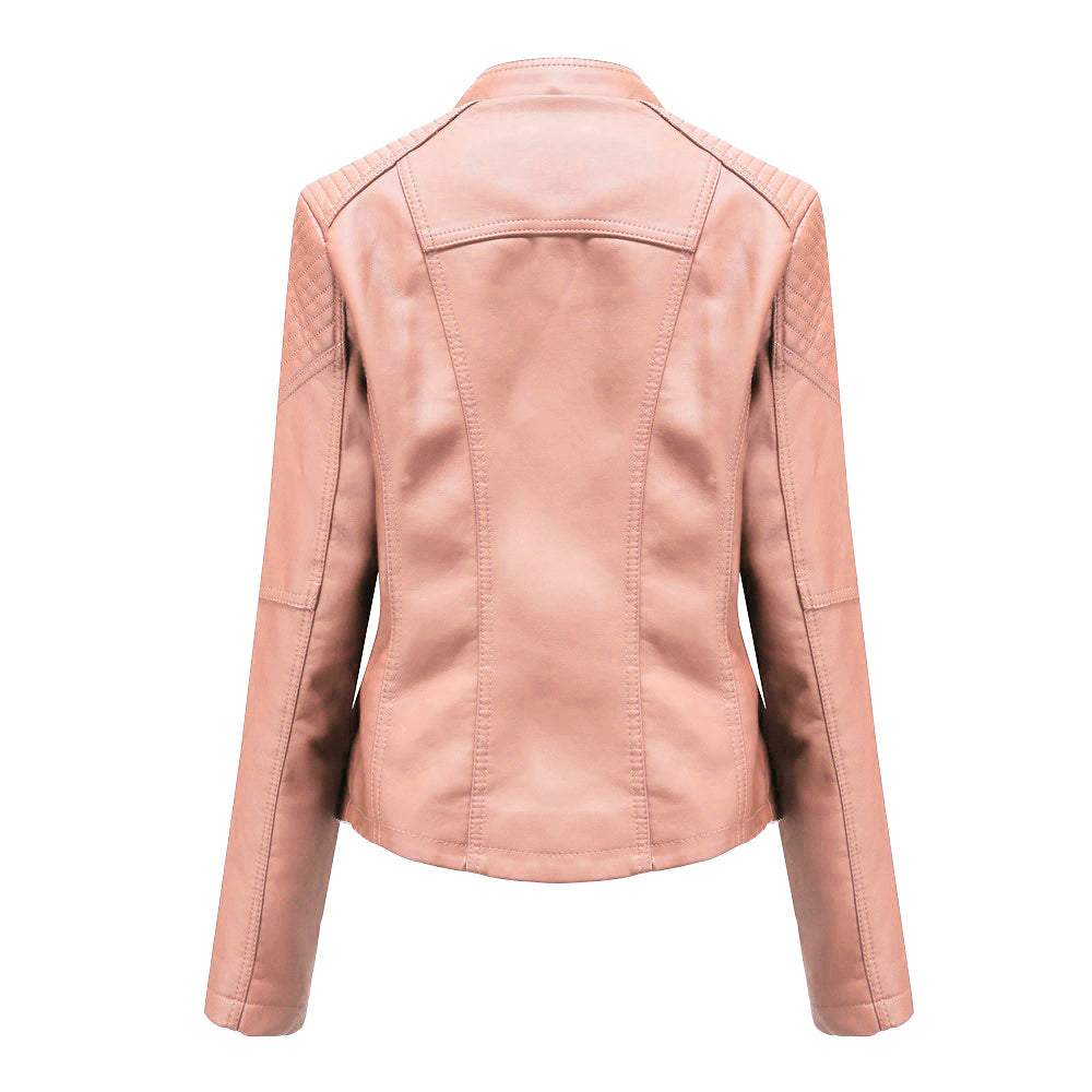 Women's Stylish Timeless Leather Jacket