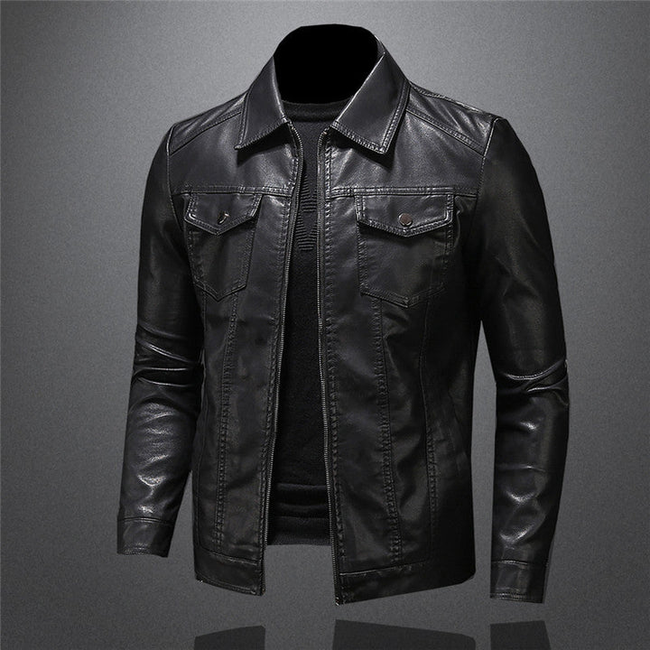 Men's Trendy Leather Jacket