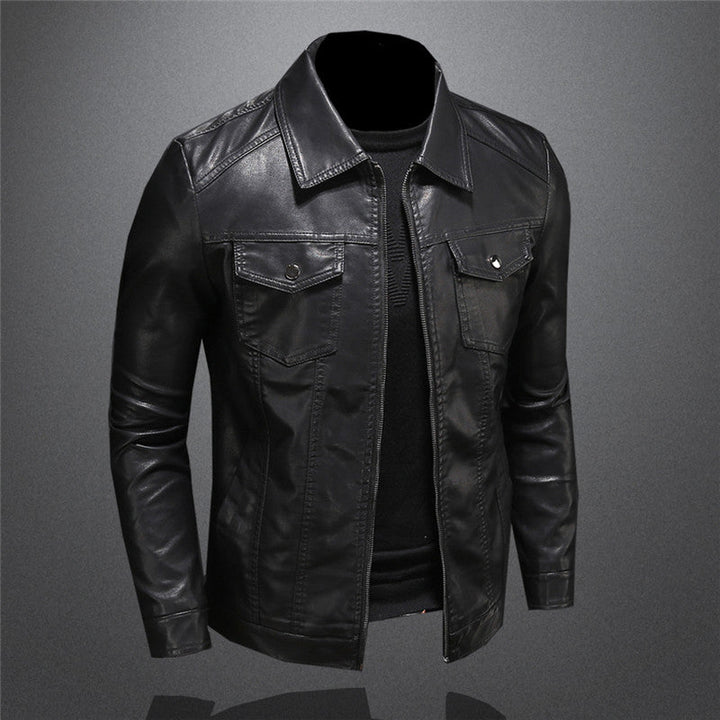 Men's Trendy Leather Jacket