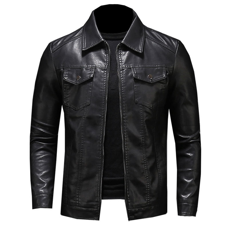 Men's Trendy Leather Jacket