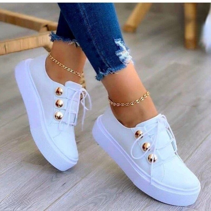 Sophia | Women's Stylish and Colorful Leather Sneakers