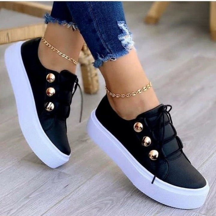 Sophia | Women's Stylish and Colorful Leather Sneakers
