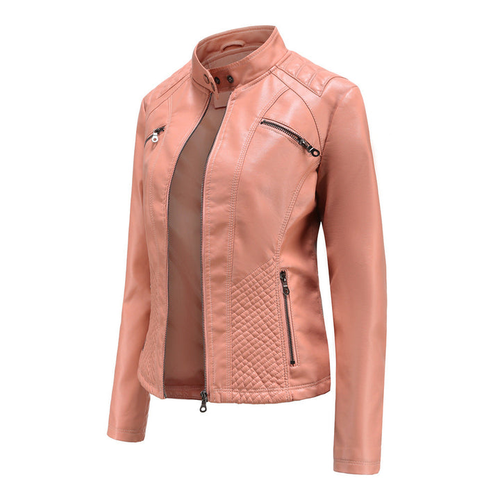 Women's Stylish Leather Transitional Jacket