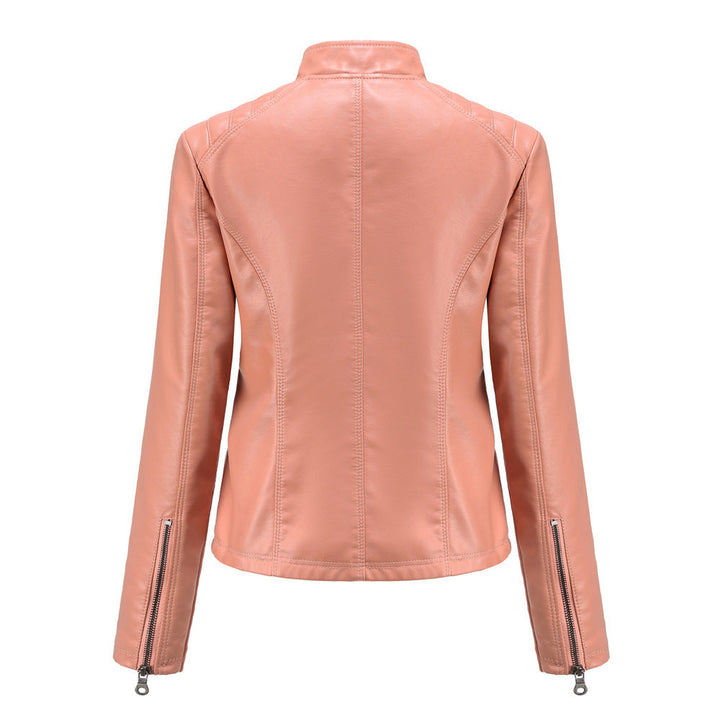 Women's Stylish Leather Transitional Jacket