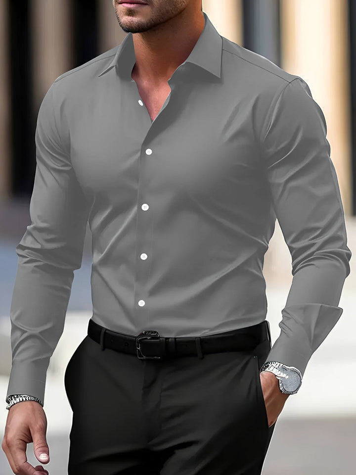 Jeremy | Men's Long-Sleeve Shirt for Casual and Formal Wear
