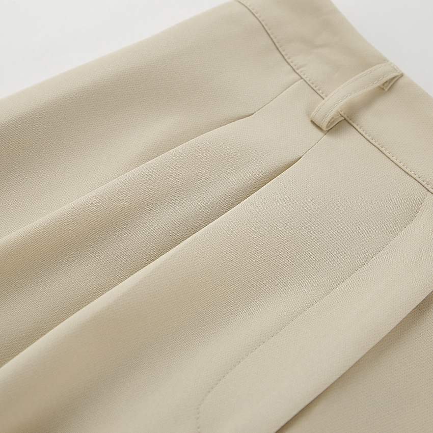 Women's High Waisted Wide Leg Casual Trousers