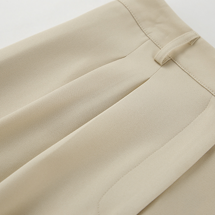 Women's High Waisted Wide Leg Casual Trousers