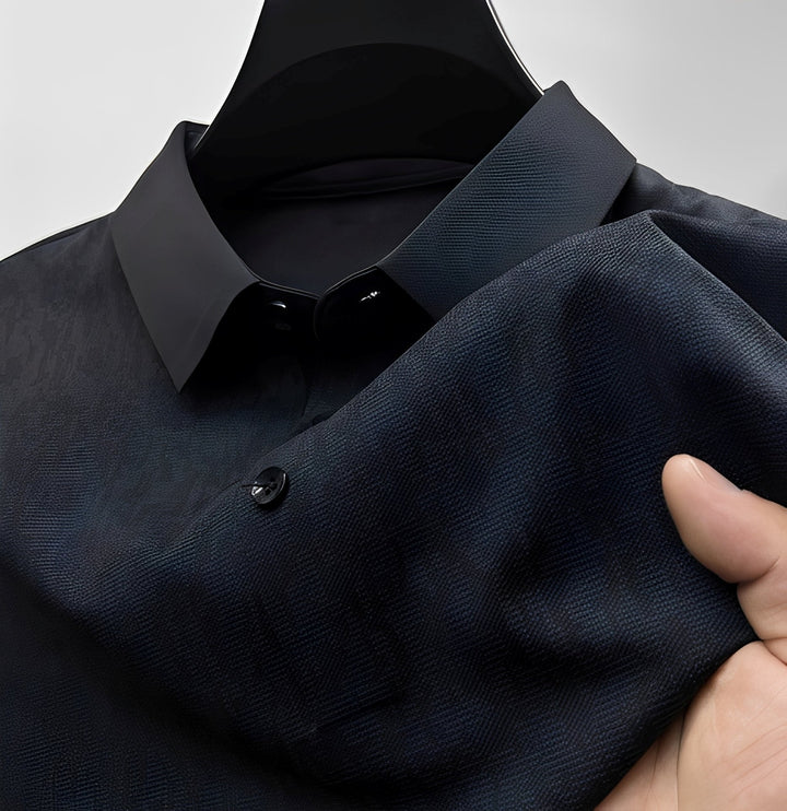 Zack | Men's Casual Patterned Polo Shirt