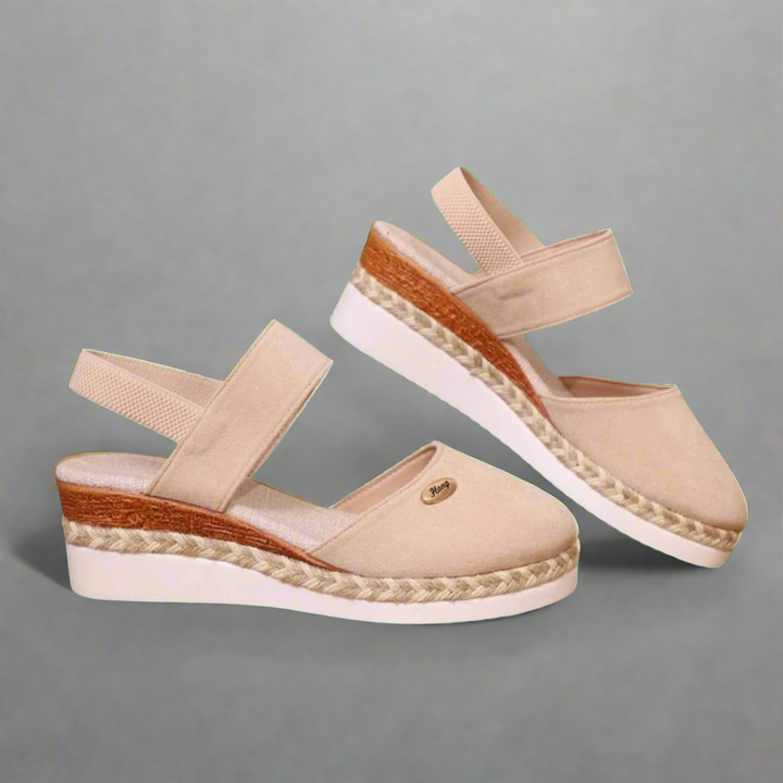 Gitta | Women's Plus-Size Comfortable Wedge Sandals
