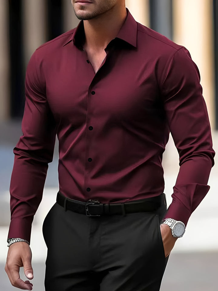 Jeremy | Men's Long-Sleeve Shirt for Casual and Formal Wear