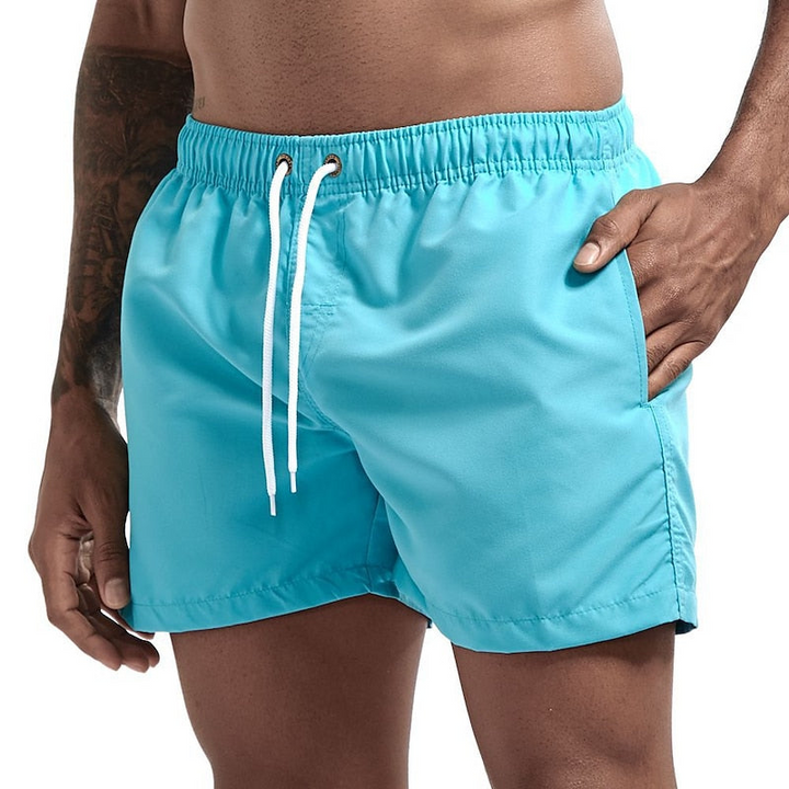 Men's Quick-Dry Swim Shorts for Summer Wear
