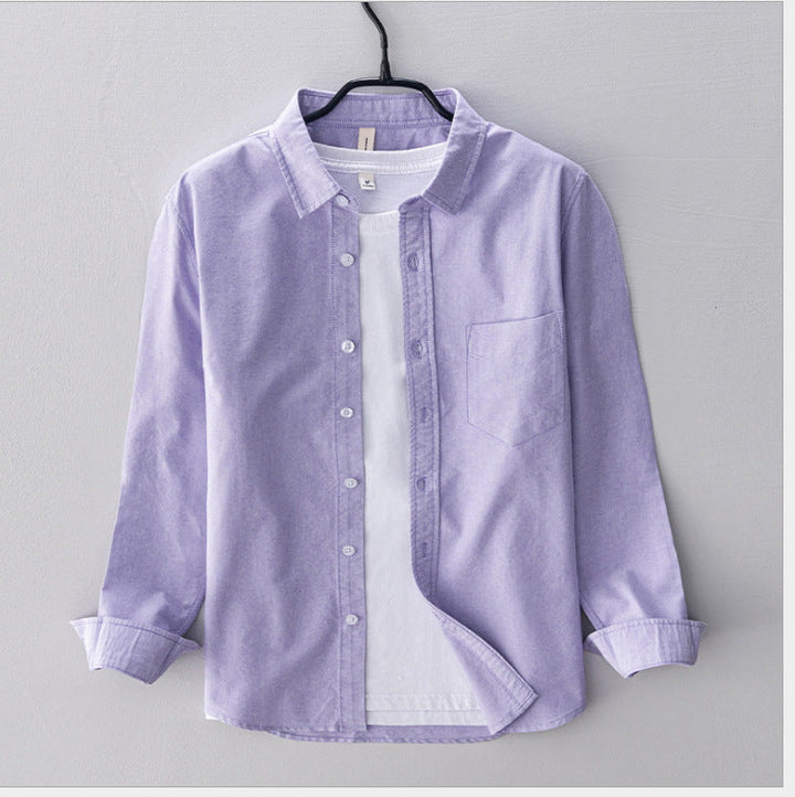 Tony | Men's Breathable Cotton Oxford Shirt