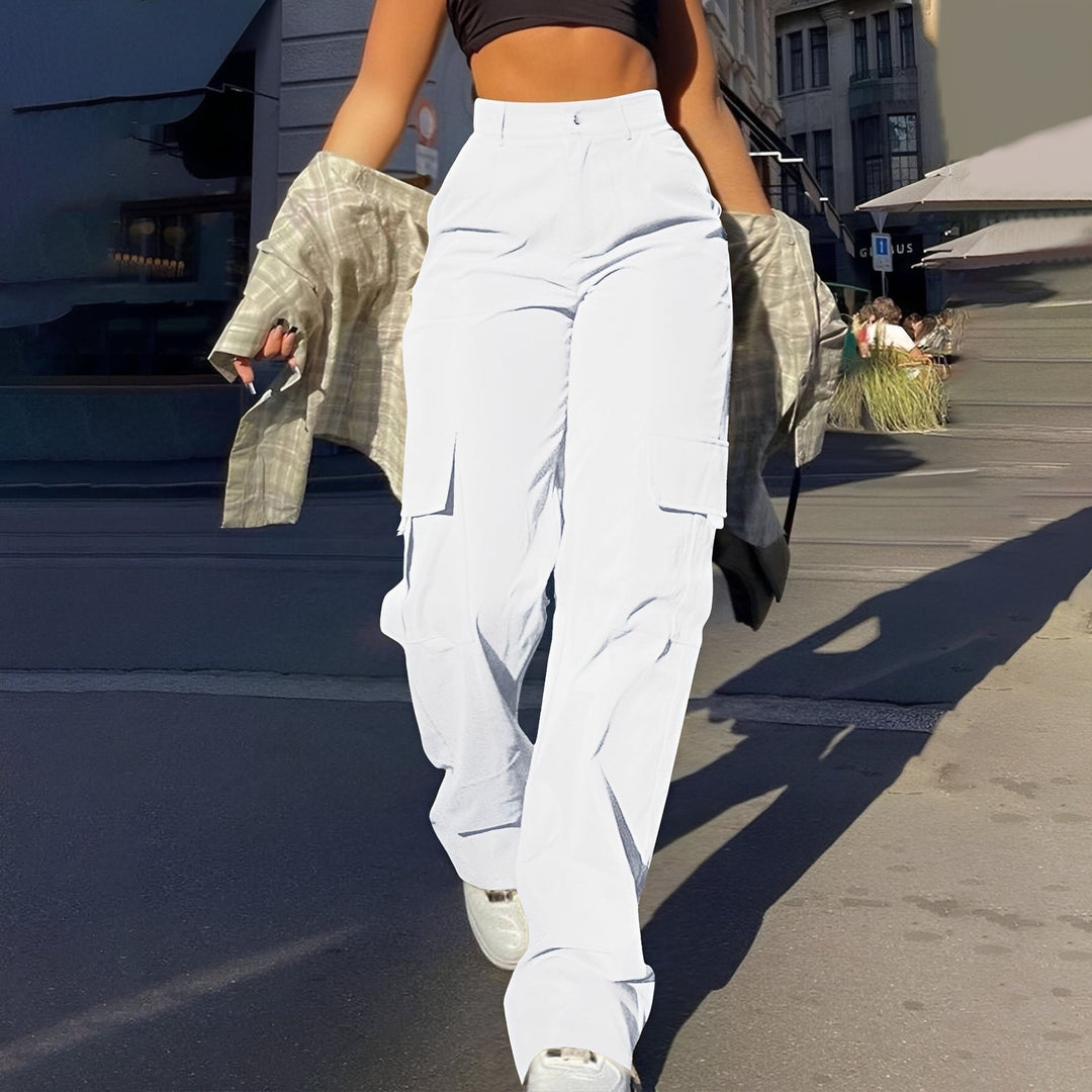 Sophie | Women's Casual High-Waisted Cargo Pants