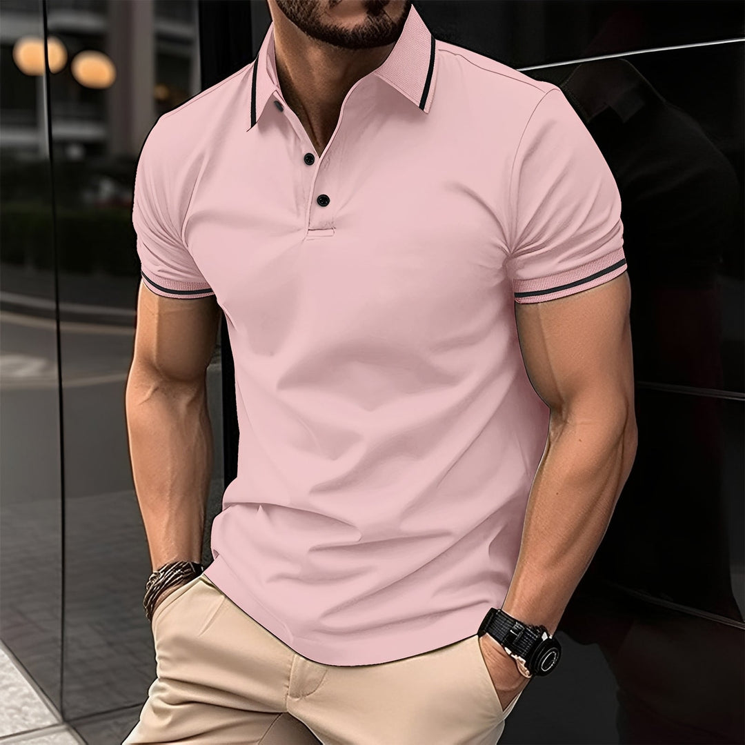 Frank | Men's Stylish Lapel Polo Shirt