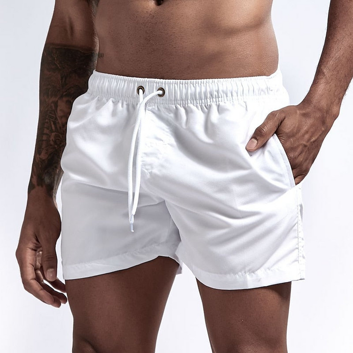 Men's Quick-Dry Swim Shorts for Summer Wear