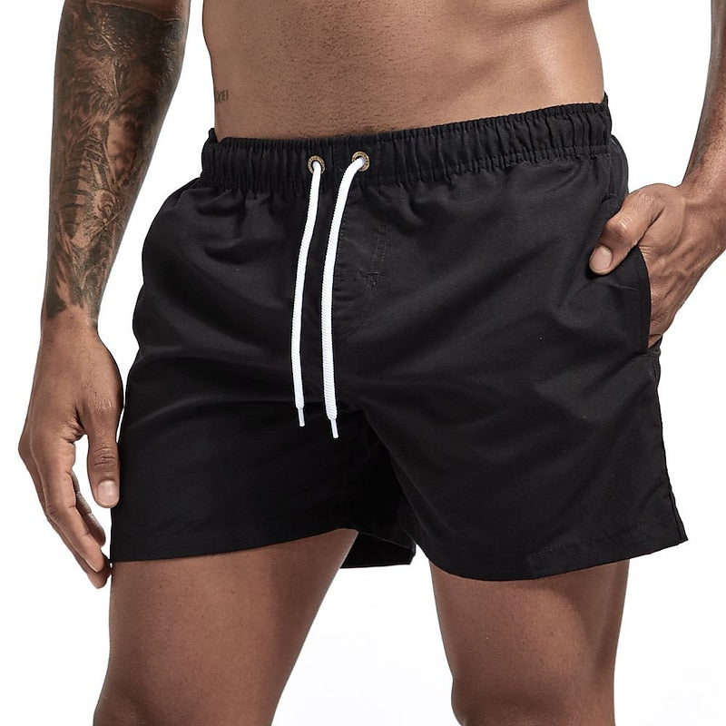 Men's Quick-Dry Swim Shorts for Summer Wear