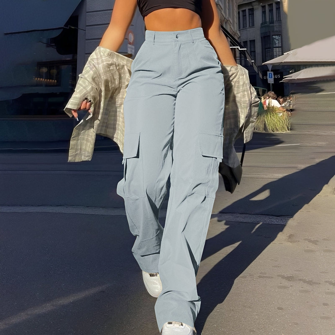 Sophie | Women's Casual High-Waisted Cargo Pants