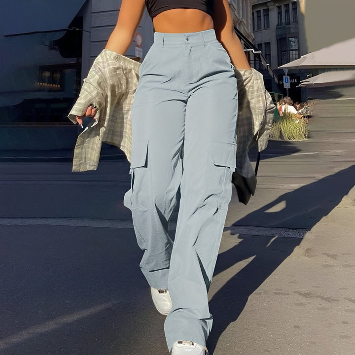 Sophie | Women's Casual High-Waisted Cargo Pants