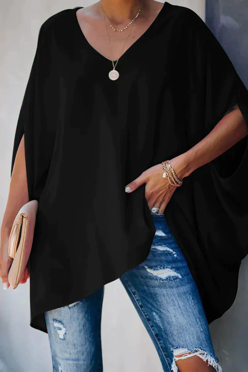 Sophia | Women's Elegant Loose Summer Blouse