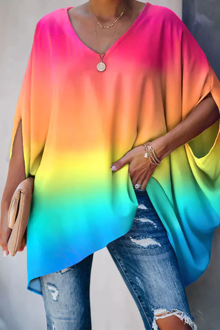 Sophia | Women's Elegant Loose Summer Blouse