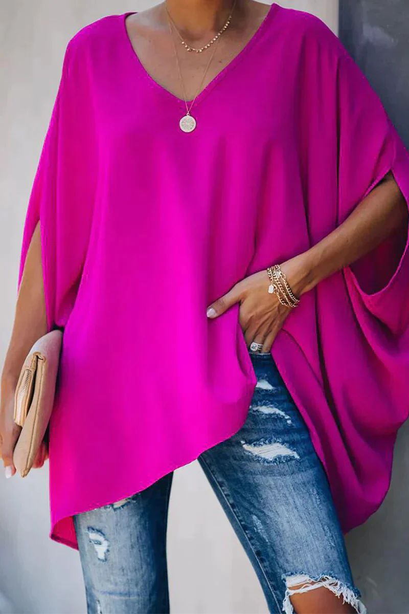 Sophia | Women's Elegant Loose Summer Blouse