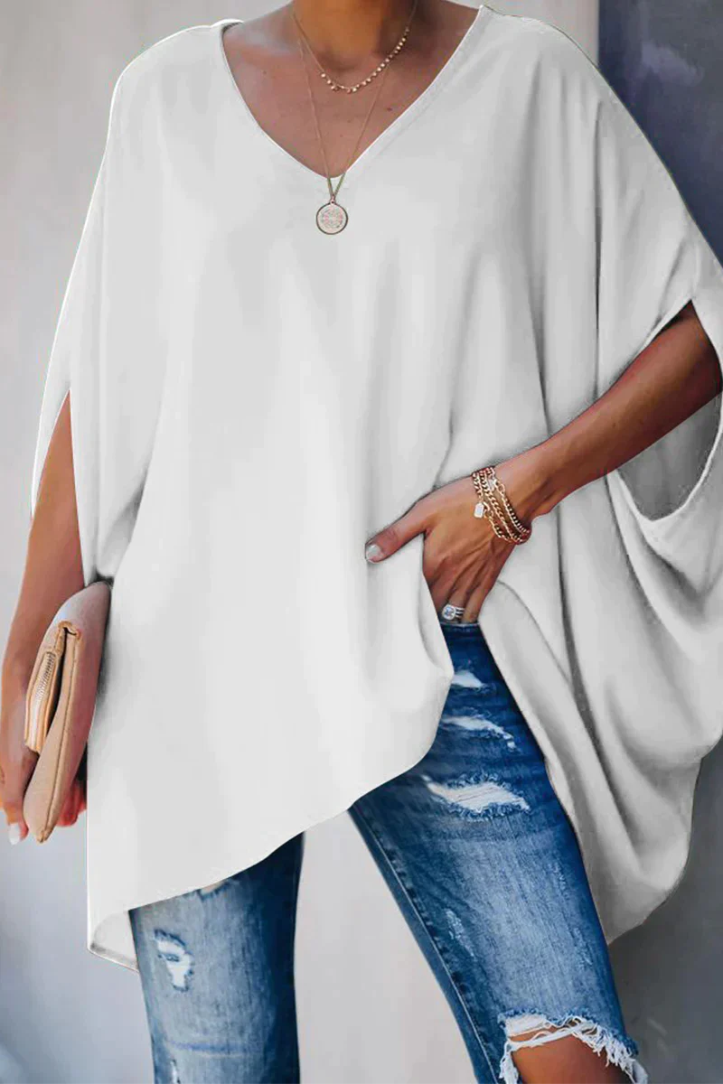 Sophia | Women's Elegant Loose Summer Blouse