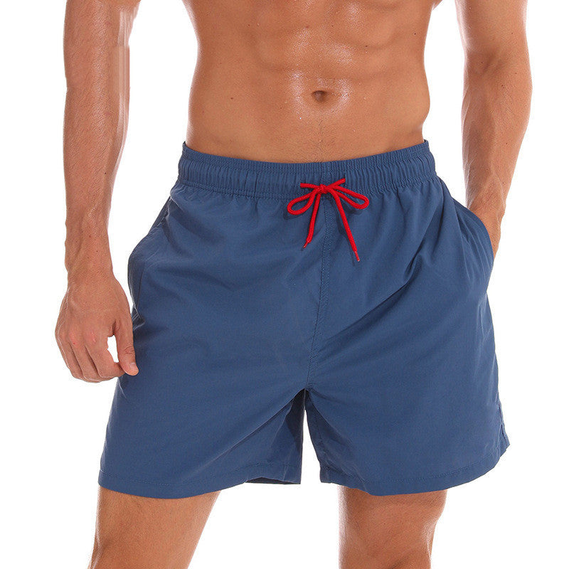 Men's Swim Shorts with Adjustable Drawstring Waistband