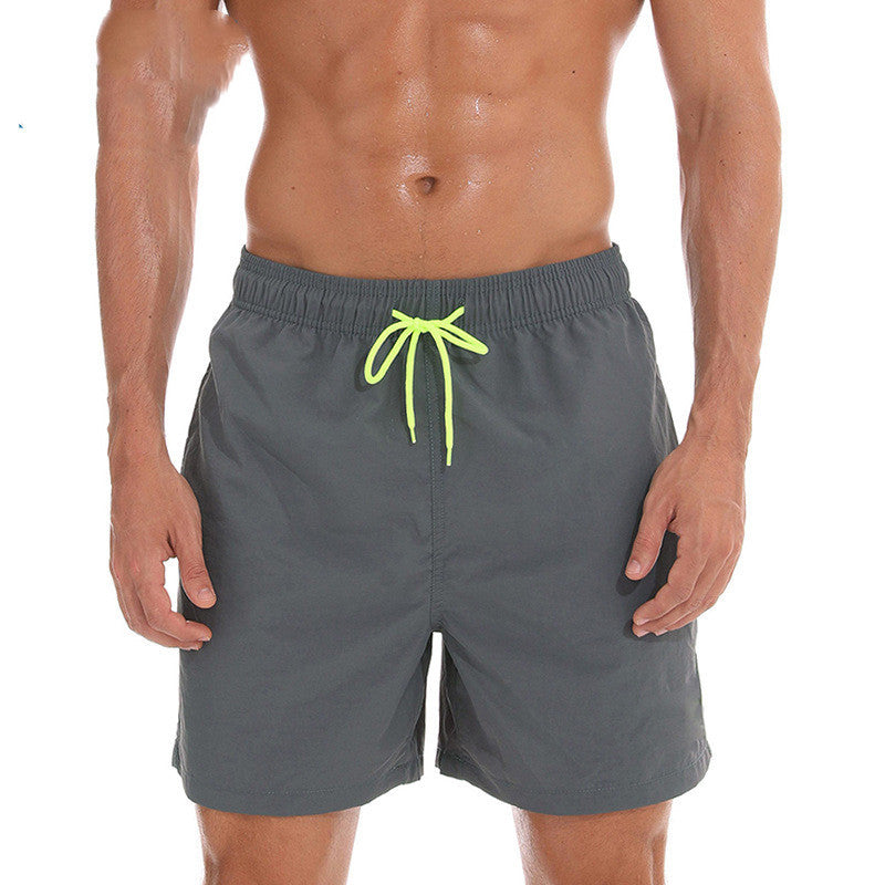 Men's Swim Shorts with Adjustable Drawstring Waistband